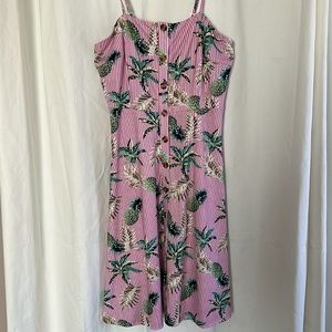 Berydress Women's A-Line Spaghetti Strap Button Down Midi Sundress